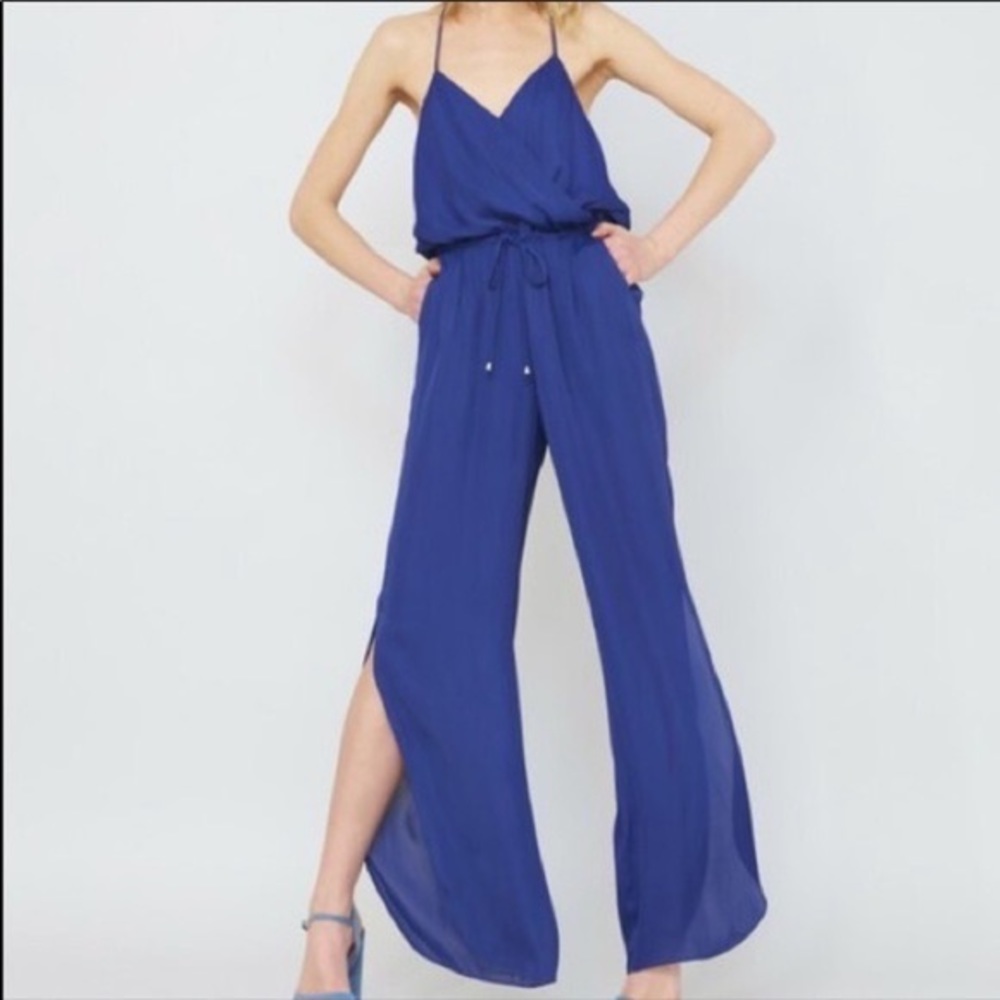 Alice & Trixie Blue Jumpsuit💙 -size xs